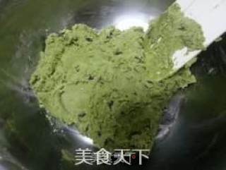 最爱那一抹翠绿—抹茶蜜豆饼干的做法步骤：10