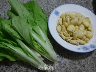 五号菜蚕豆汤的做法步骤：1