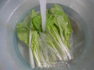 五号菜蚕豆汤的做法步骤：2