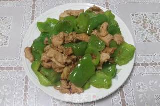 青椒炒肉片的做法步骤：7