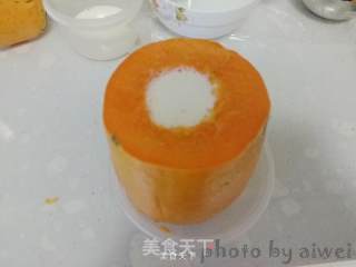 木瓜牛奶冻的做法步骤：6
