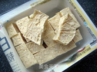 鲜虾蒸豆腐——非普通豆腐的冻豆腐的做法步骤：2