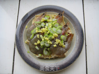 鲜虾蒸豆腐——非普通豆腐的冻豆腐的做法步骤：7