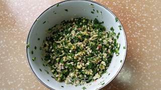 韭菜豆腐盒子的做法步骤：6