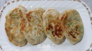 韭菜豆腐盒子的做法步骤：12