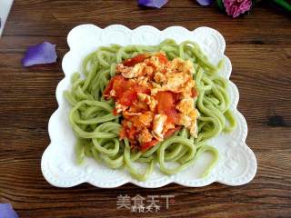 菠菜手擀面的做法步骤：14