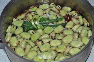 茴香蚕豆的做法步骤：4