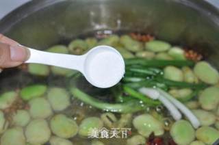 茴香蚕豆的做法步骤：7