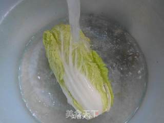 培根炒娃娃菜的做法步骤：2
