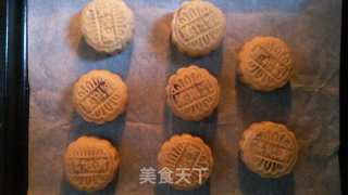 豆沙月饼的做法步骤：7