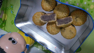 豆沙月饼的做法步骤：9