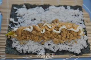紫菜卷的做法步骤：7