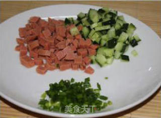什锦蛋炒饭的做法步骤：3