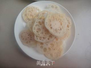 干煸莲藕的做法步骤：2