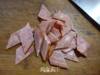 培根尖椒炒山药的做法步骤：3