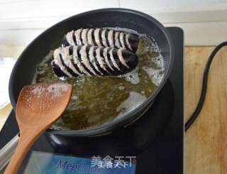 煎酿茄子的做法步骤：5