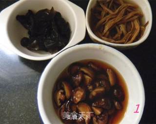 老北京肉片打卤面的做法步骤：1