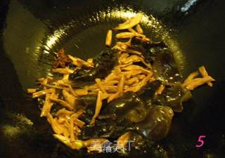 老北京肉片打卤面的做法步骤：5