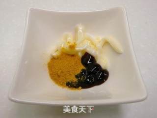 三彩色拉笋《茭白笋5》的做法步骤：4