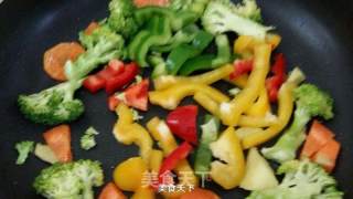 彩椒煎蛋的做法步骤：6