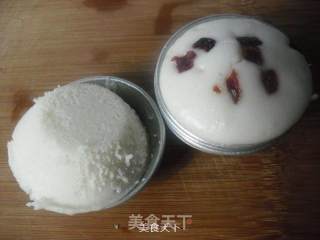 蔓越莓米发糕的做法步骤：8