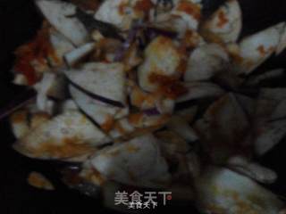 西红柿炒茄子的做法步骤：3