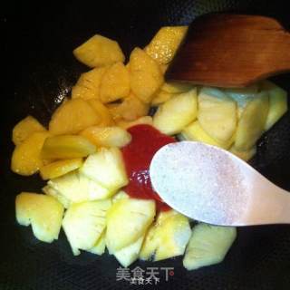 茄汁菠萝的做法步骤：5