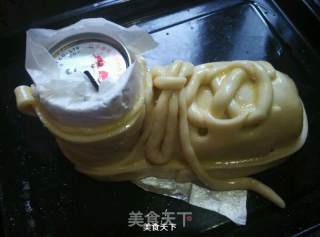 大头靴子面包的做法步骤：17