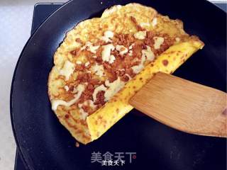 南瓜鸡蛋卷的做法步骤：10