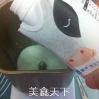 抹茶红豆吐司的做法步骤：1