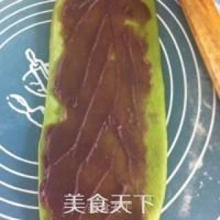 抹茶红豆吐司的做法步骤：8