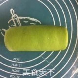 抹茶红豆吐司的做法步骤：9