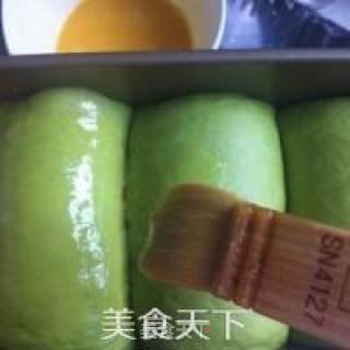 抹茶红豆吐司的做法步骤：12