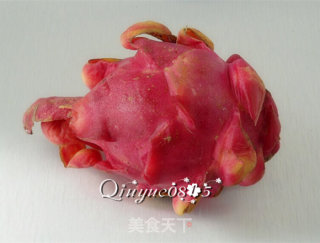 火龙果皮汁儿的做法步骤：1