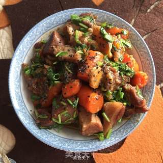 红焖羊肉的做法步骤：3