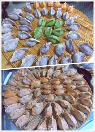 彩色饺子的做法步骤：5