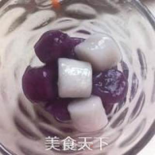 芋圆牛奶水果冰的做法步骤：7