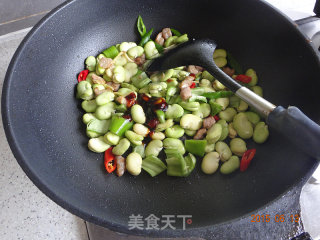 鲜炒豌豆的做法步骤：3