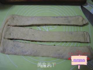 豆沙辫子土司的做法步骤：5