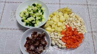 豆嘴和子饭的做法步骤：3
