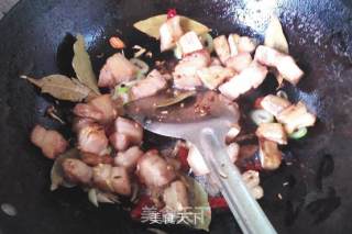 红烧梅豆肉的做法步骤：5