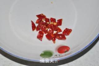 肉末榄菜炒蚕豆的做法步骤：3