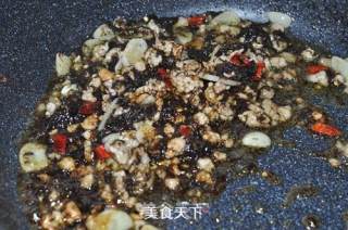 肉末榄菜炒蚕豆的做法步骤：9