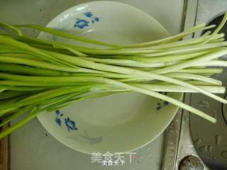 韭黄河虾的做法步骤：2