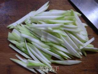 夜开花炒粉条的做法步骤：3