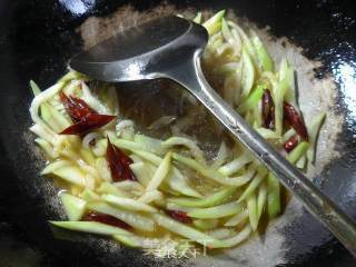 夜开花炒粉条的做法步骤：12
