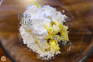 曲奇饼干，来源于英语COOKIE，外形小巧可爱，口味香酥可口，深受女生的喜爱的做法步骤：2