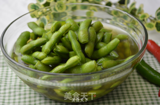 糟毛豆的做法步骤：3
