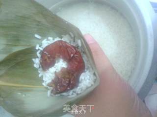 端午飘香——蜜枣粽的做法步骤：4