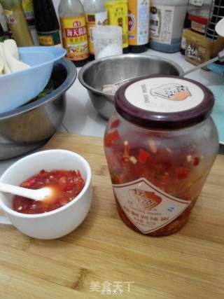剁椒鸡翅蒸豆皮的做法步骤：5